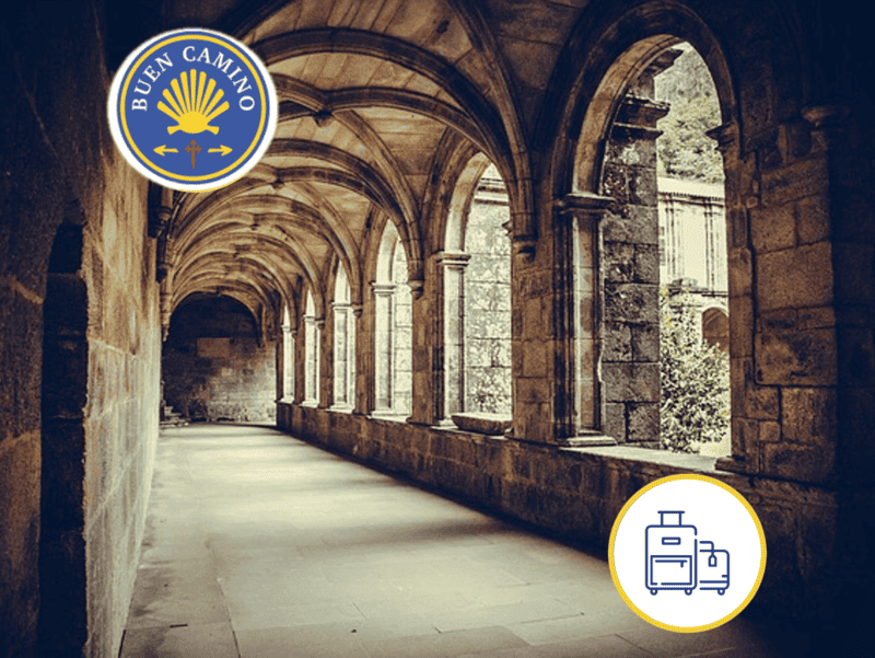 Bagagens: Caminho Português de Santiago da Costa ou Centro - Variante Espiritual